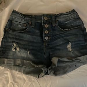 Express jean shorts